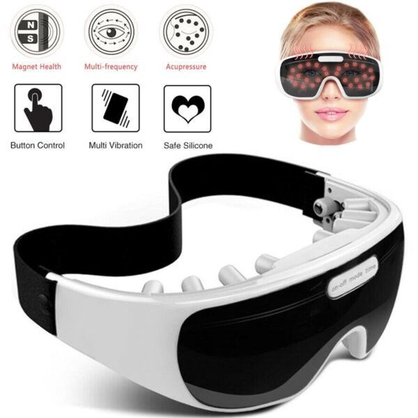 Eye Massager For Migraines And Relaxation - Professional Eye Care Machine Ideal Birthday And Christmas Gift For Family And Friends - Image 2