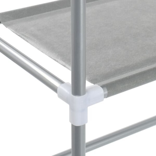 3-Tier Storage Rack over Laundry Machine Silver 27.2"x11"x66.5" - Image 7