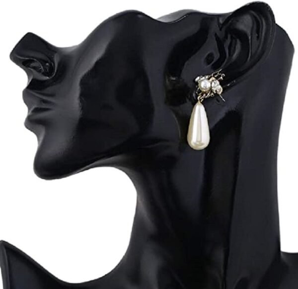 Crystal Bee Earrings for Women - Image 4