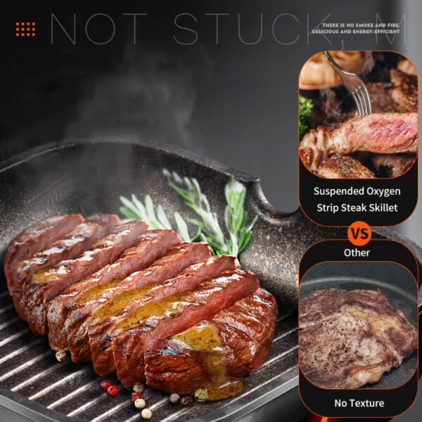 Multifunctional Steak Pan with Non-Stick Surface - Image 3