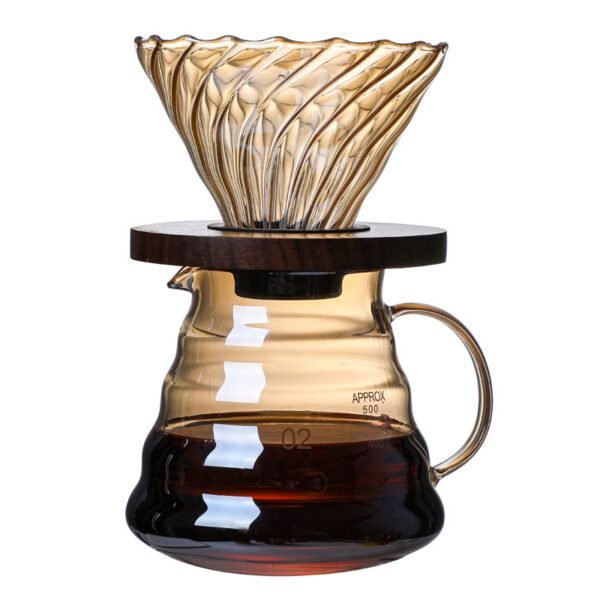 Handmade Japanese Coffee Pot Set with Glass Pot - Image 6