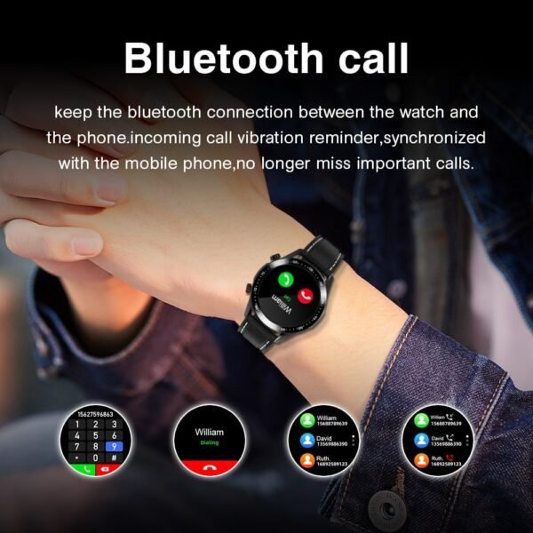 E1-2 Bluetooth Smart Watch for Men - Image 4