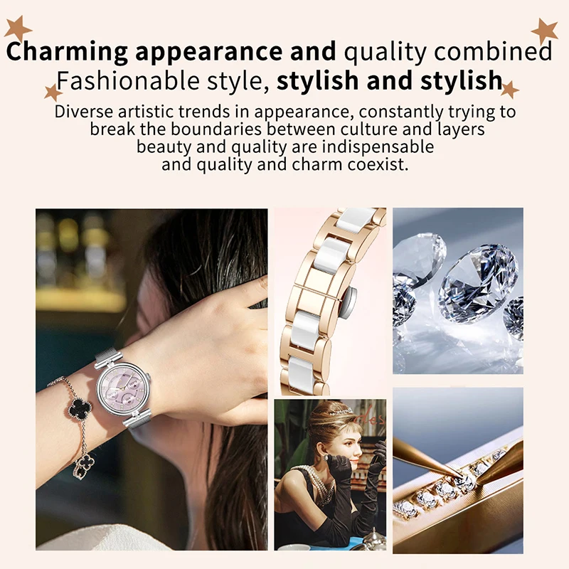 AK62 Women's Smartwatch 1.09" HD Fitness Tracker - Image 4