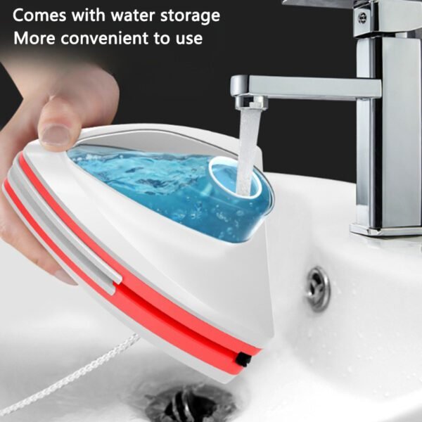 Magnetic Double-Sided Glass Eraser - Image 2