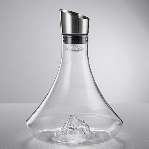 Wine Decanter with Built-in Aerator, 1000ml - Image 3