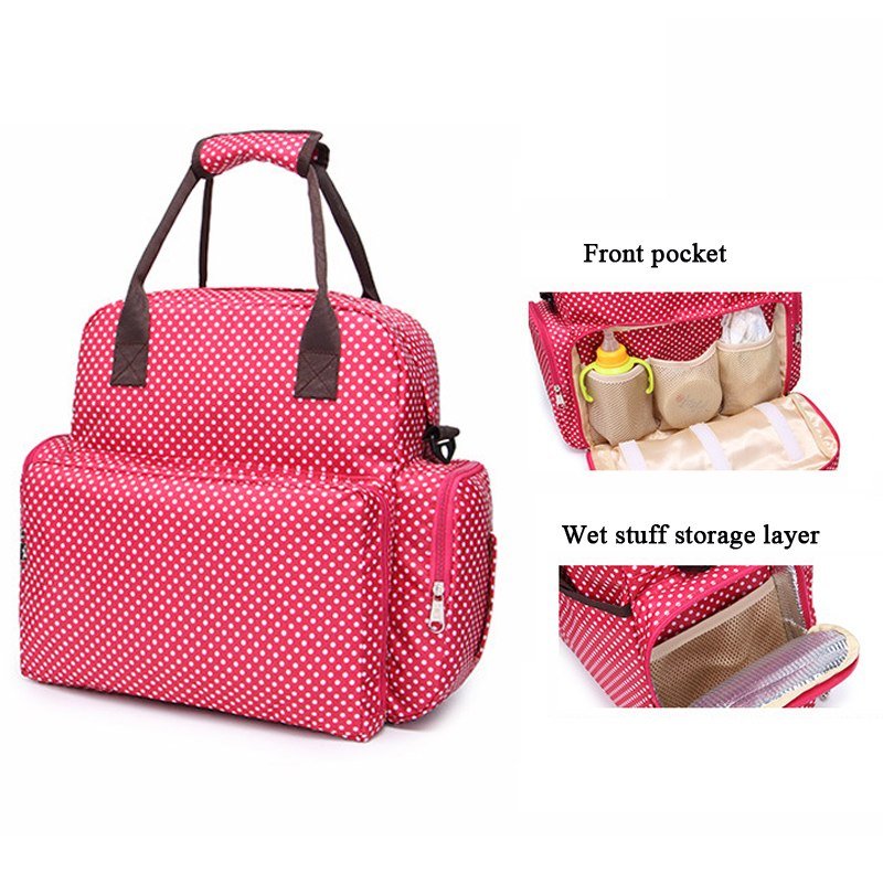 Large Capacity Mummy Diaper Bag Backpack - Image 5