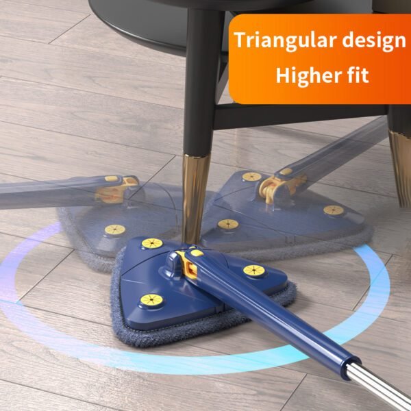 Imitation Hand Twist Hands-Free Mop Triangle Mop - Image 3