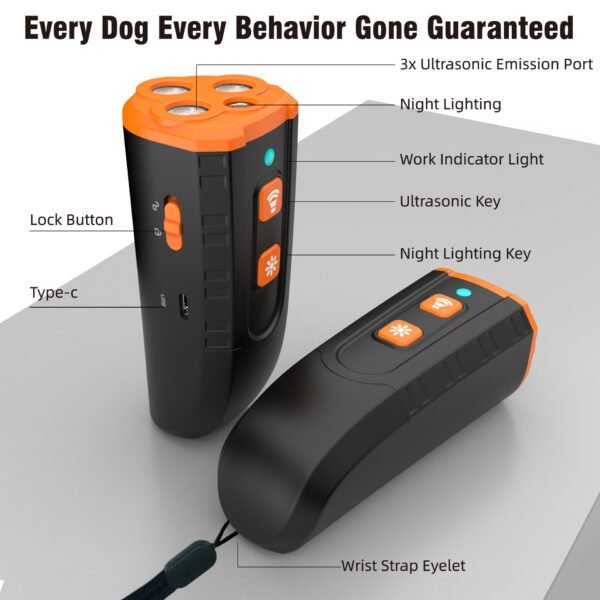 Handheld Ultrasonic Dog Trainer & Bark Stopper - Image 2