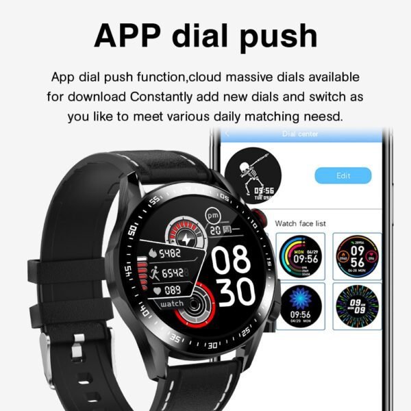 E1-2 Bluetooth Smart Watch for Men - Image 5