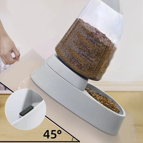 Sailboat-Style Pet Water and Food Bowl - Image 5