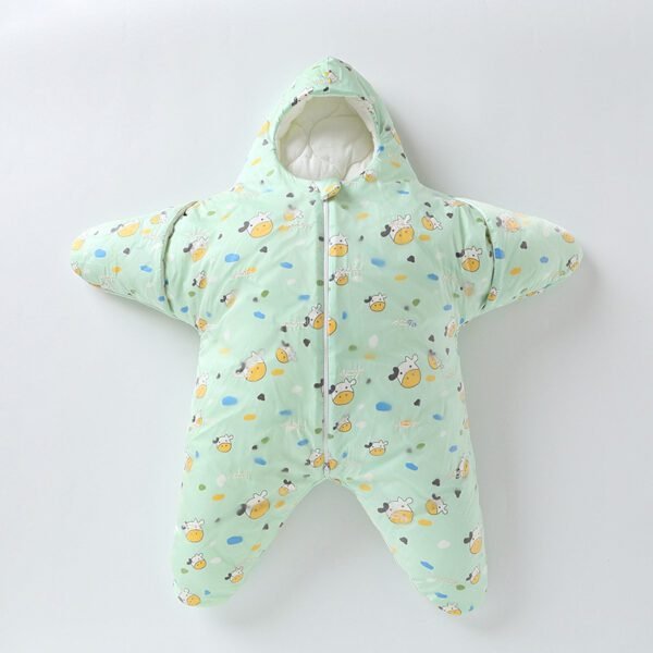 Starfish Lamb Split Baby Sleeping Bag - Image 6