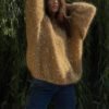 Fashionable Sequined Knitted Sweater