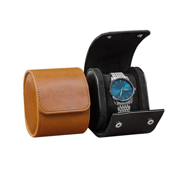 PU leather watch storage box
