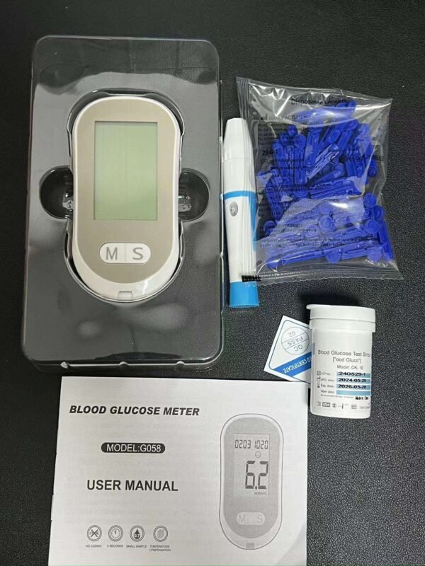 Digital Blood Glucose Meter with Test Strips - Image 4