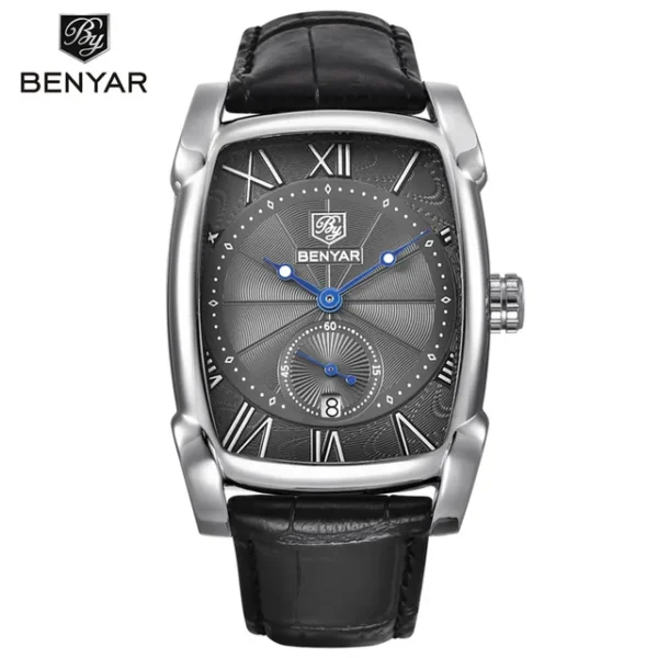 BENYAR Luxury Men's Quartz Watch, 30m Waterproof - Image 8