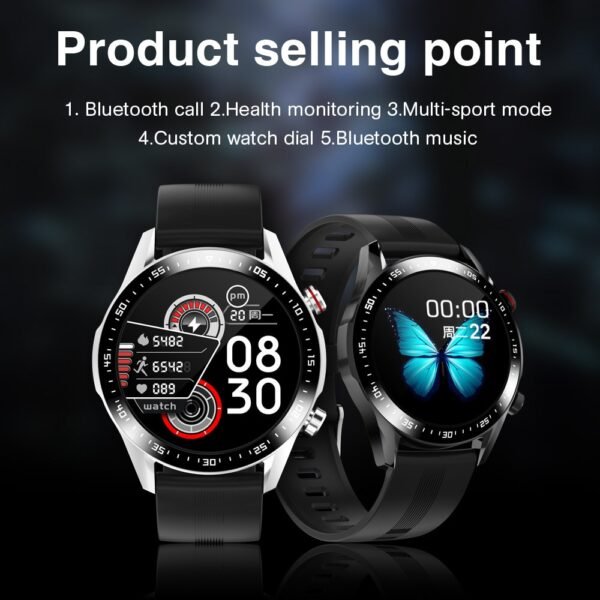 E1-2 Bluetooth Smart Watch for Men - Image 2