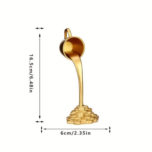 Floating Coffee Cup Resin Ornament - Image 7