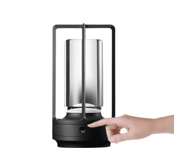 Vintage Aluminum LED Lamp | USB, Touch Control - Image 7