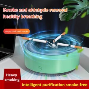 Self-extinguishing ashtray
