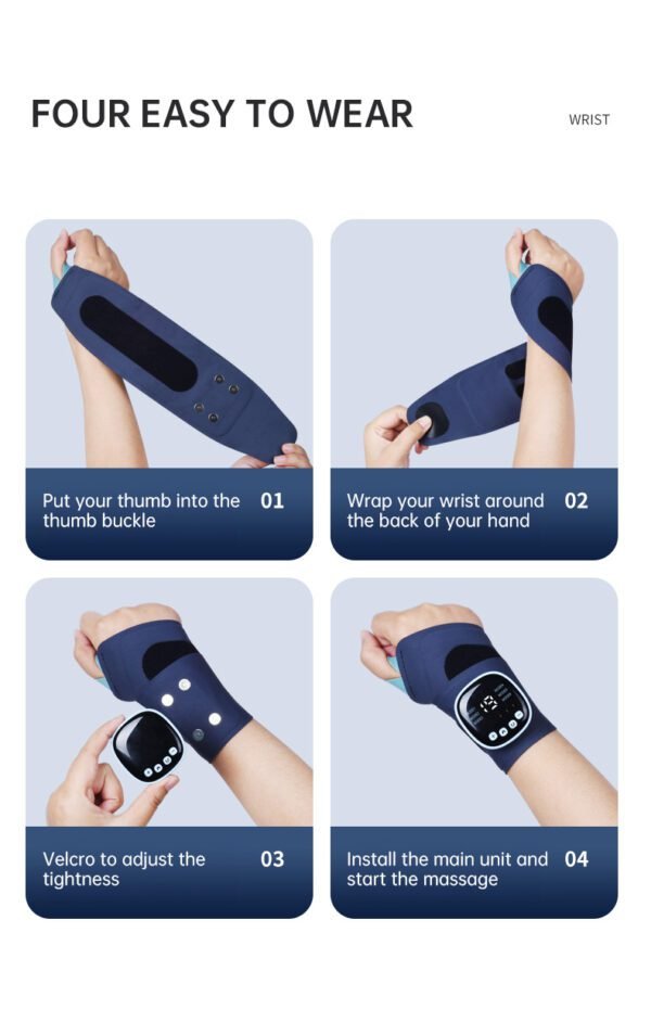 EMS Heated Wristband – Massage & Hot Compress - Image 9