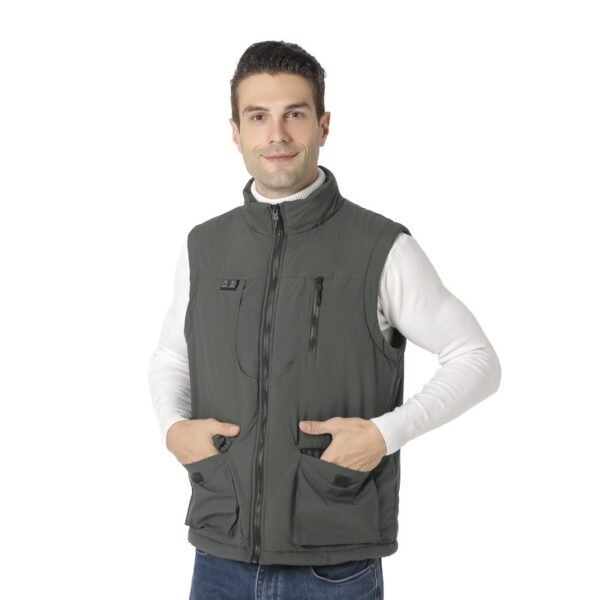 Two-Zone Heated Vest – Unisex Winter Wear - Image 5