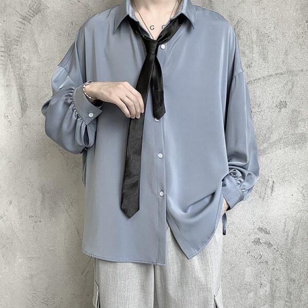 New Casual Long Sleeved Men’s Shirt - Image 8