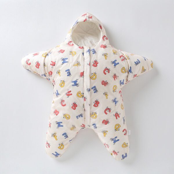 Starfish Lamb Split Baby Sleeping Bag - Image 9
