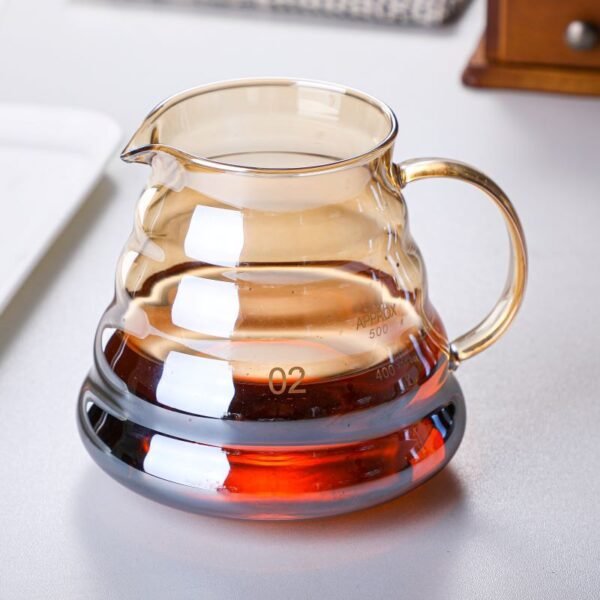 Handmade Japanese Coffee Pot Set with Glass Pot - Image 7