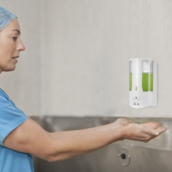 400ml Touchless Soap Dispenser - Wall Mounted - Image 5