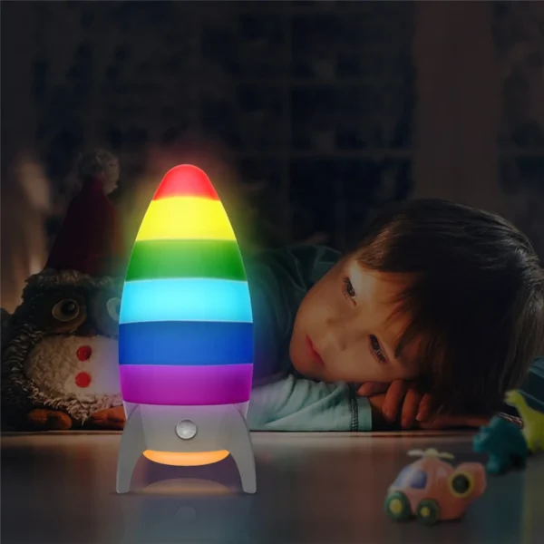 LED Rocket Lamp