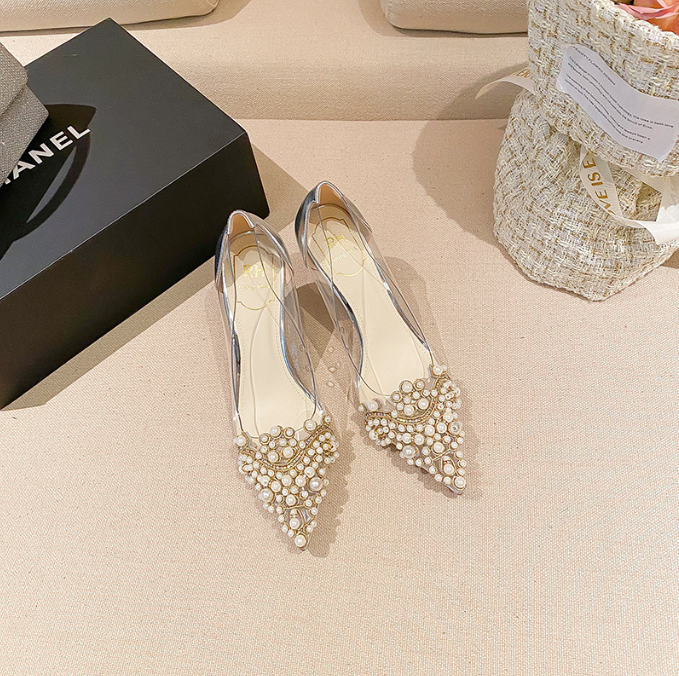 Summer All-Match Pointed Toe Stiletto Shoes - Image 4