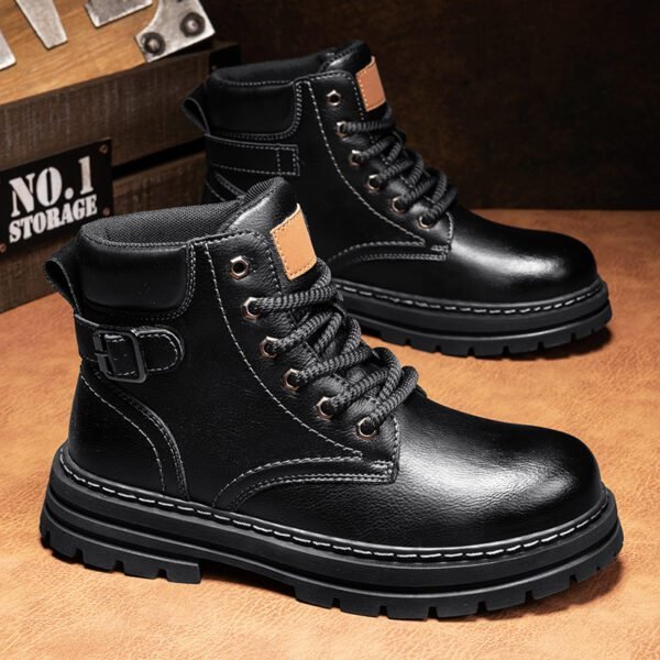 Martin Boots | Retro High-Top Workwear Boots - Image 6