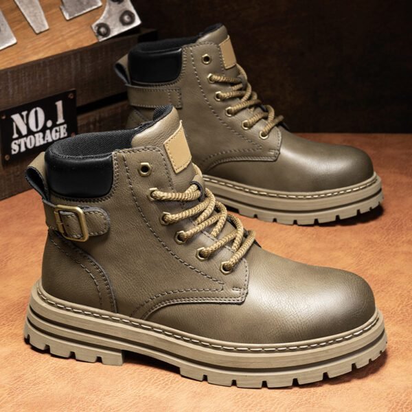 Martin Boots | Retro High-Top Workwear Boots - Image 8