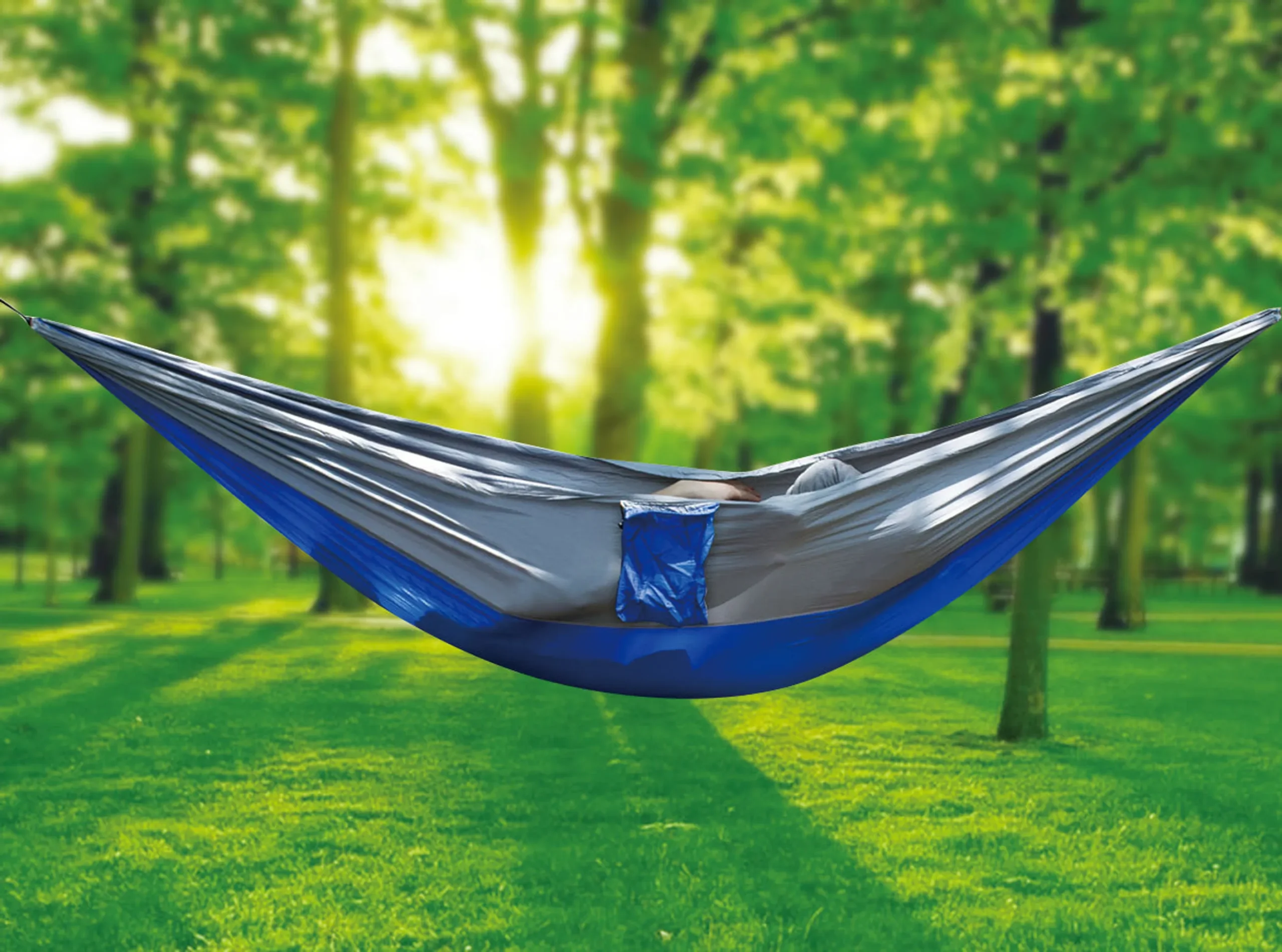Camping Hammock Portable with Carry Pouch - Image 4