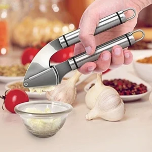 Stainless Steel Garlic Press