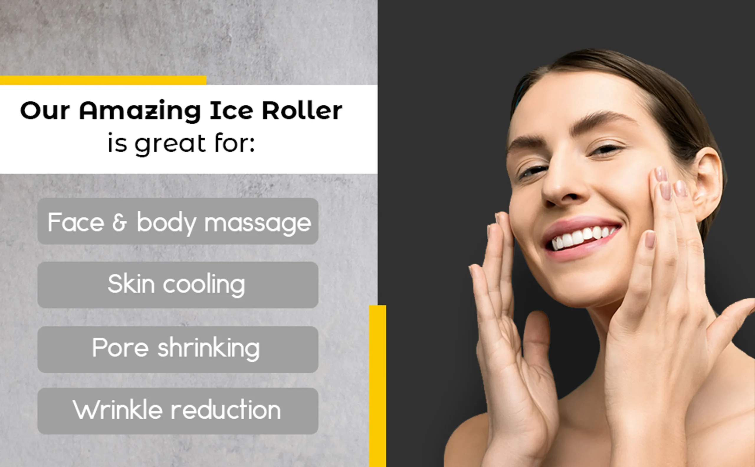 Ice Roller for Face and Skin Cooling Massage - Image 4