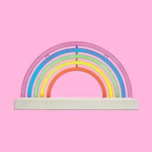 Rainbow Neon LED Desk Lamp