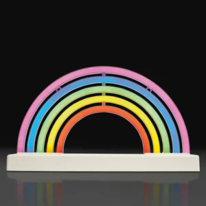 Alternative view of Rainbow Neon LED Desk Lamp