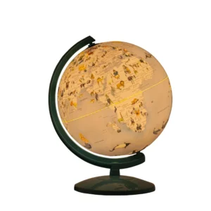 LED Acrylic World Globe with Animals Night Light Decor - Image 4