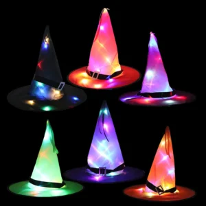 LED Witch Hat Halloween - Image 3