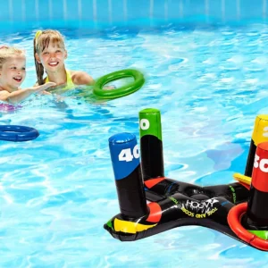 Inflatable Pool Ring Toss