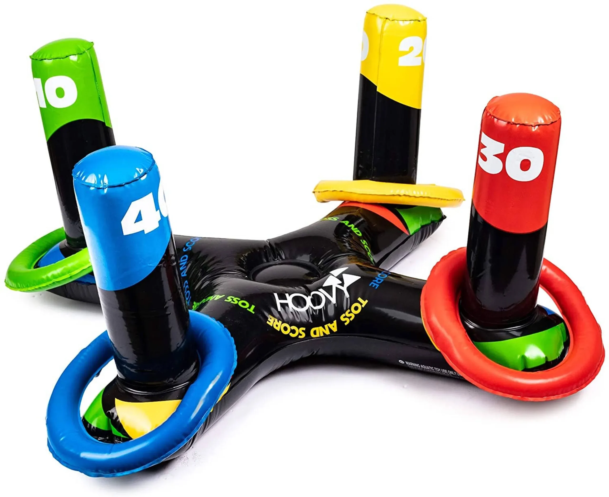 Inflatable Pool Ring Toss Game for Summer Fun - Image 2