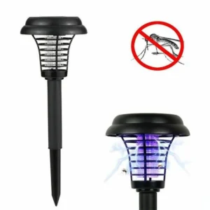 Alternative view of Solar LED Garden Pathway Light with Built-in Bug Zapper