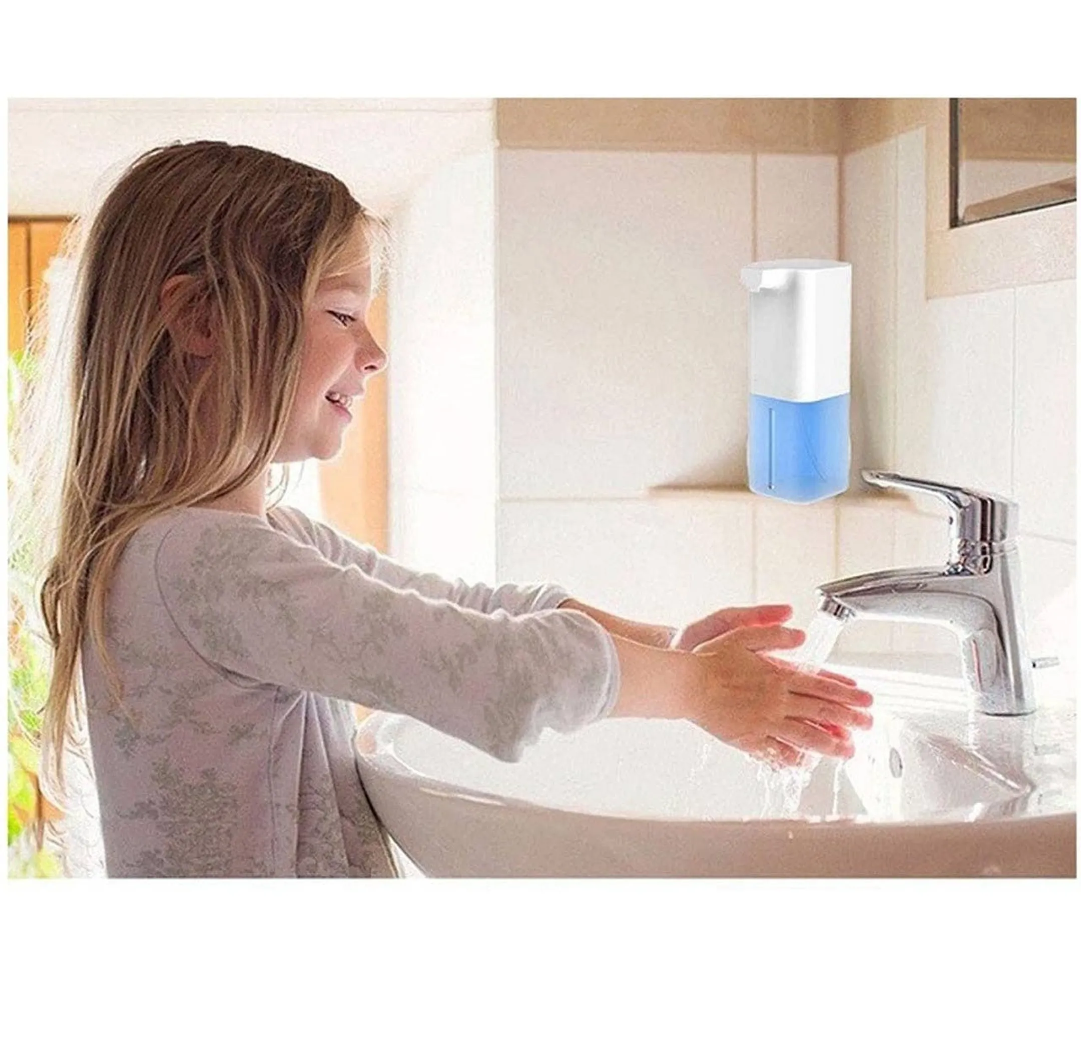 Touch-Free Automatic Soap Dispenser Rechargeable Infrared Sensor - Image 4