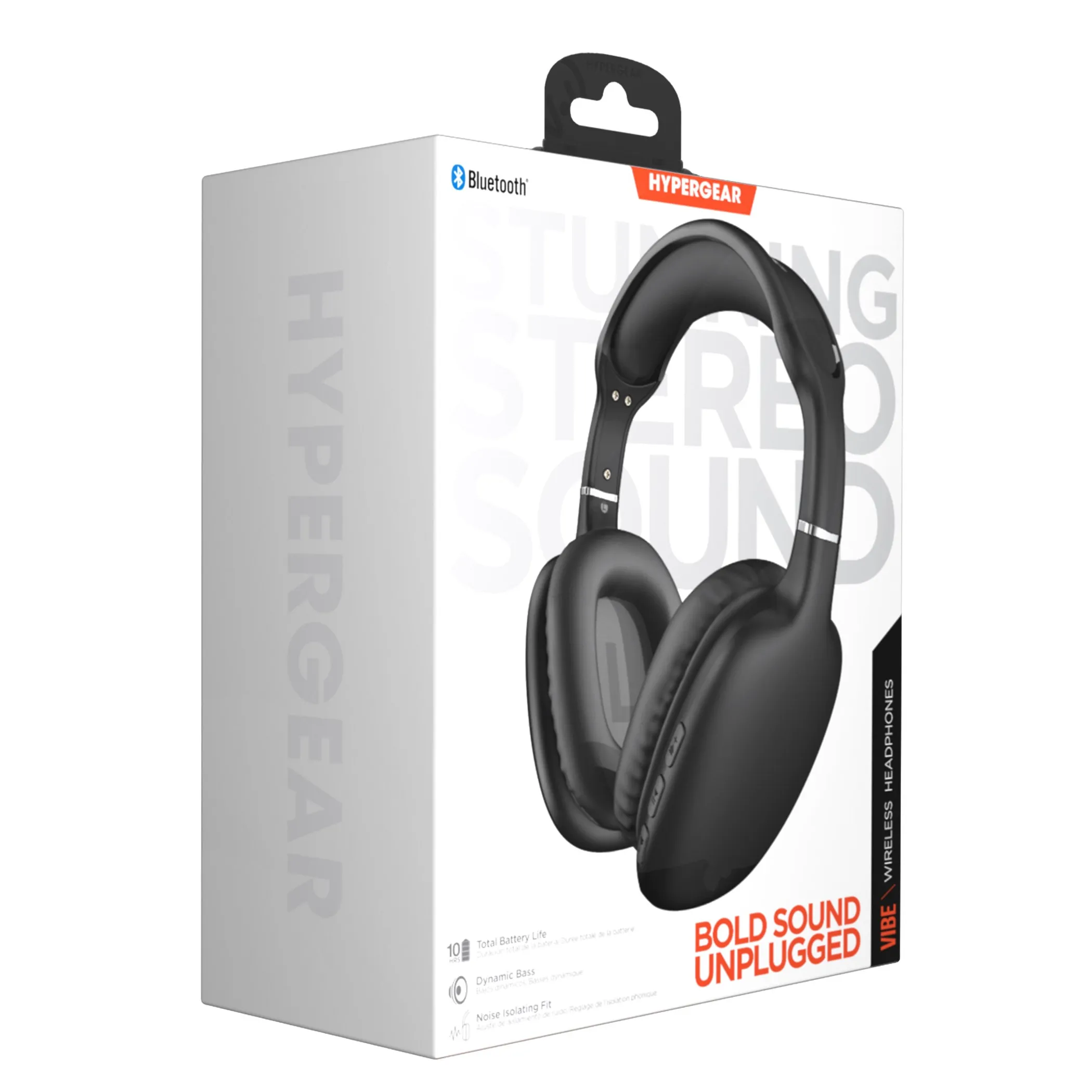 Wireless Bluetooth Over-Ear Headphones with Deep Bass & 10H Battery - Image 2