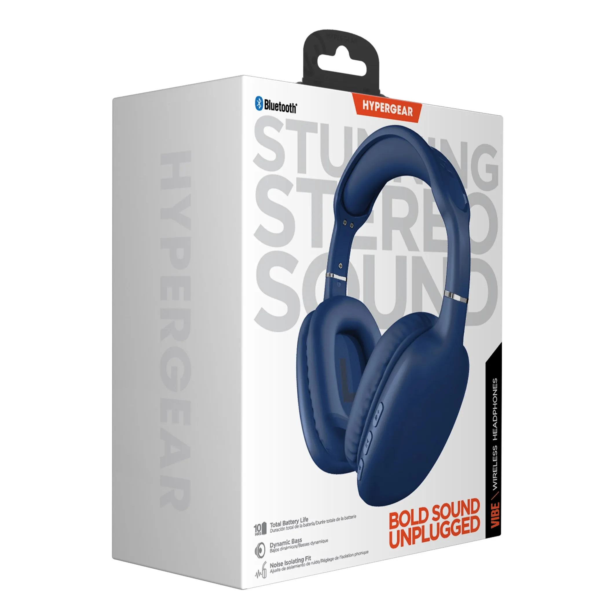 Wireless Bluetooth Over-Ear Headphones with Deep Bass & 10H Battery - Image 4