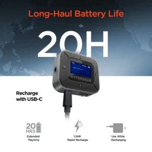 Bluetooth Flight Audio Adapter Transmitter Receiver - Image 5