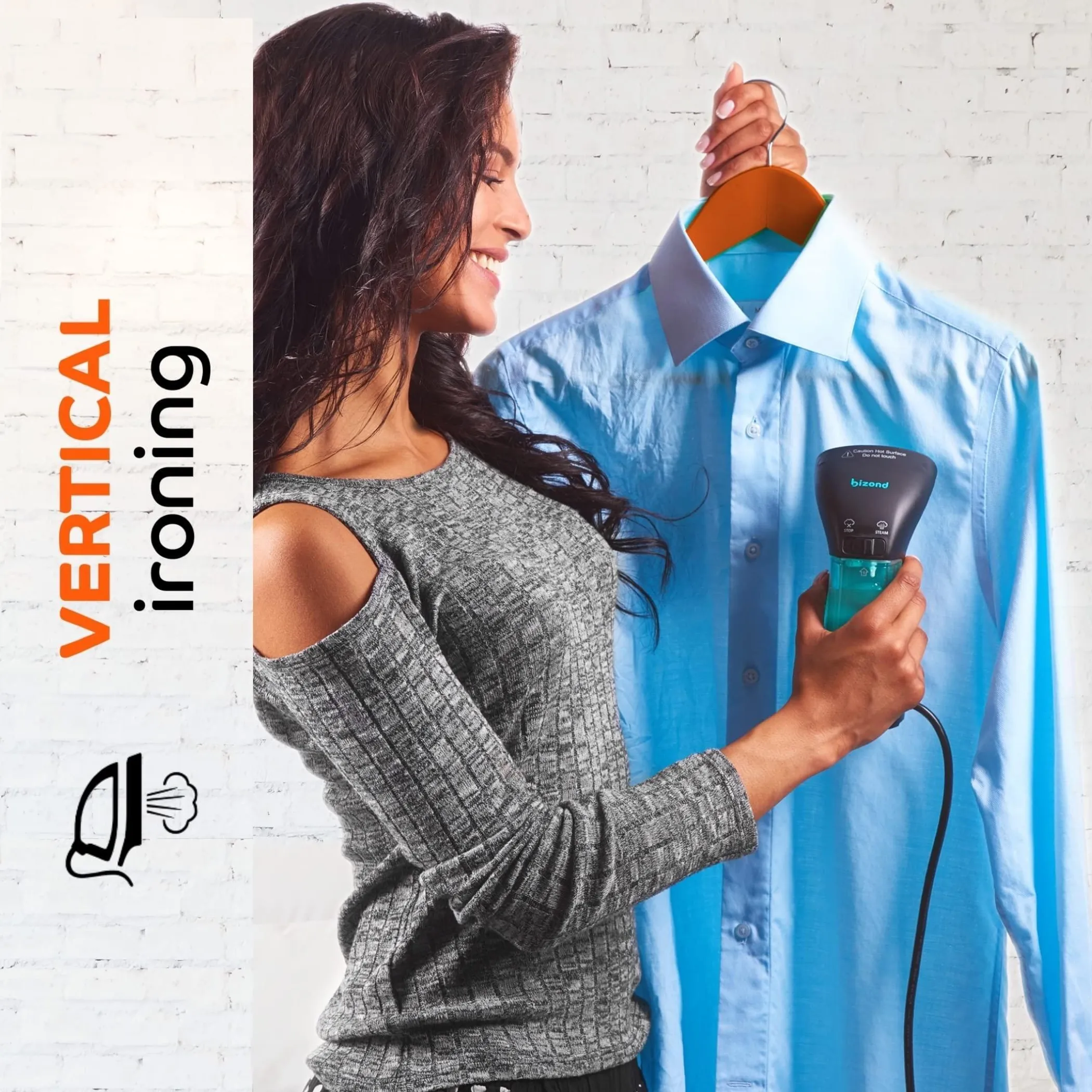 Steamer for Clothes Travel Handheld Portable Steamer for Garment and Fabric No Spitting Safe and Little Handy Compact Mini Clothing Steamer and Curtai - Image 3