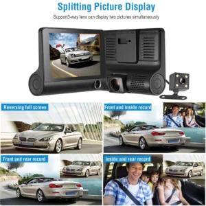 Alternative view of 1296P Car DVR Dash Camera