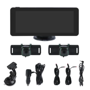 1080P Baby Car Camera Dual Channel Monitor with Split Screen - Image 3